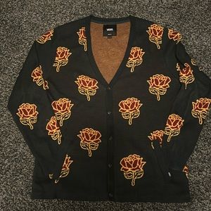 Vans Men’s Floral Cardigan Size Medium
